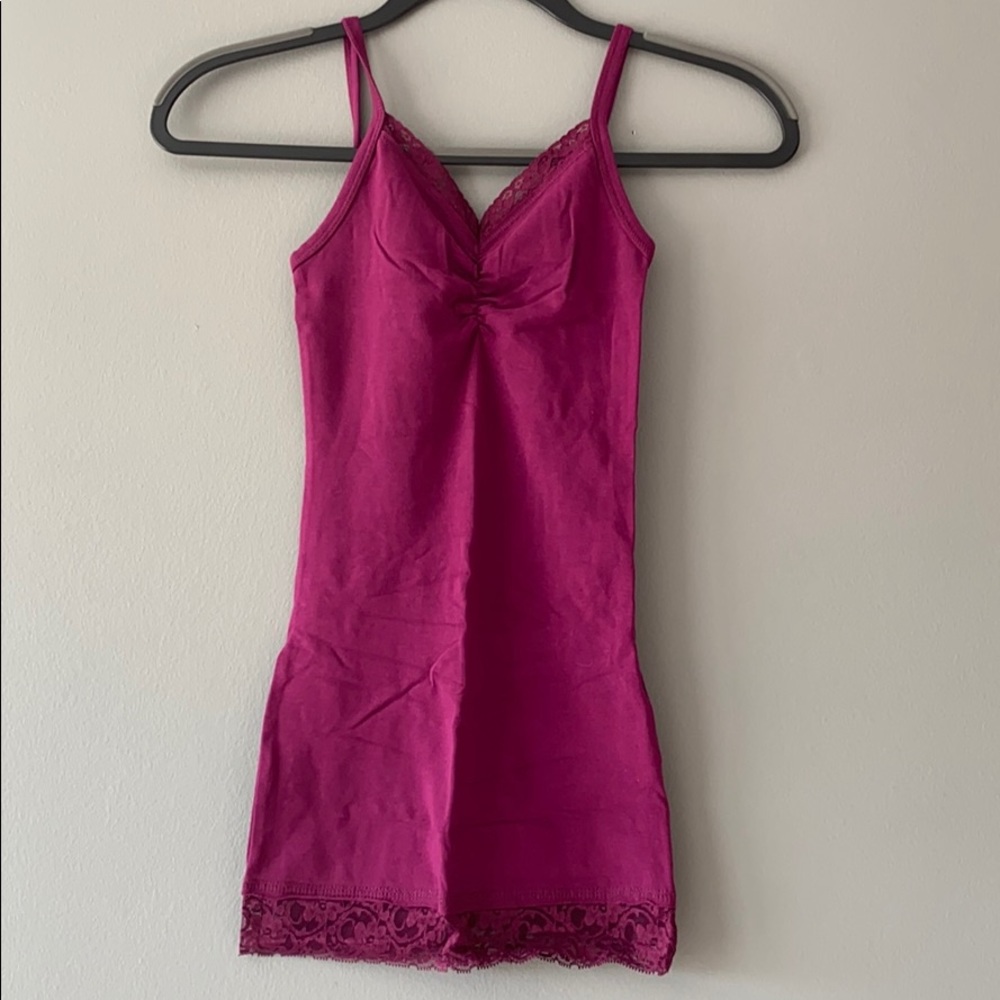 BKE Magenta Purple Cami Tank